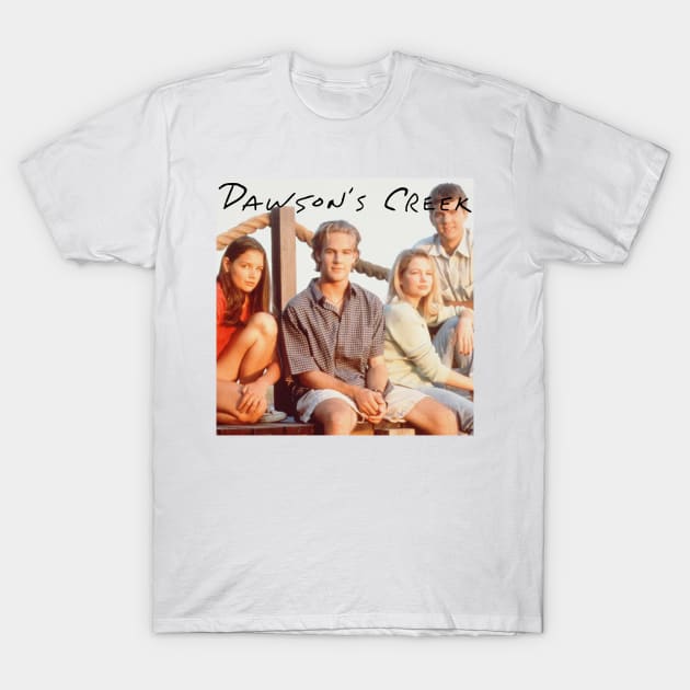 Retro Dawsons Creek Cast T-Shirt by Angel arts
